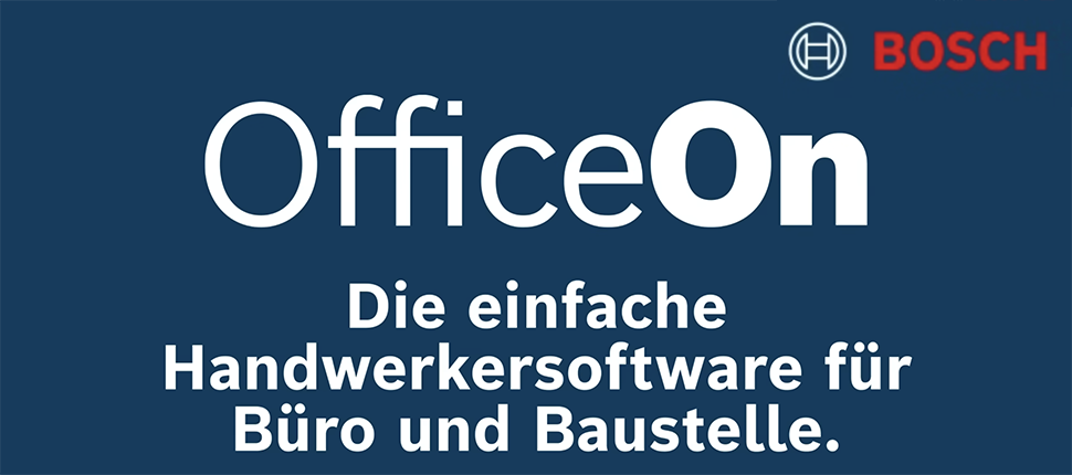 Handwerker-Software Bosch OfficeOn