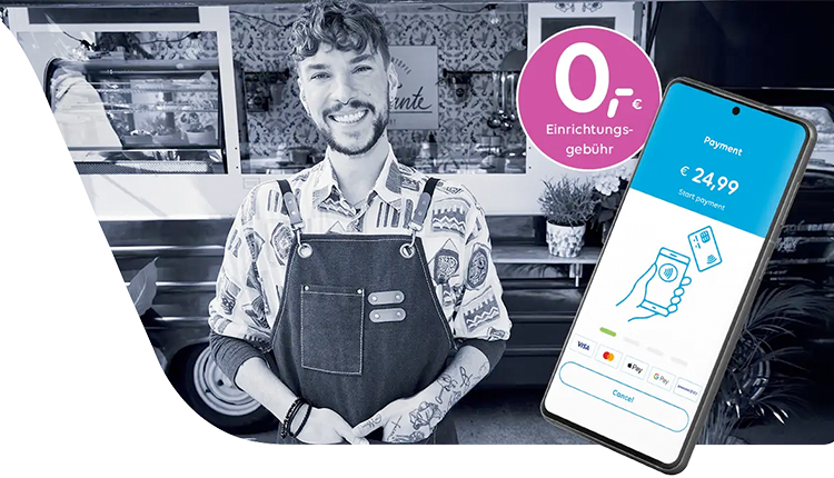 Zahlungsanbieter Payone: Mit "Tap on Mobile" immer flexibel.